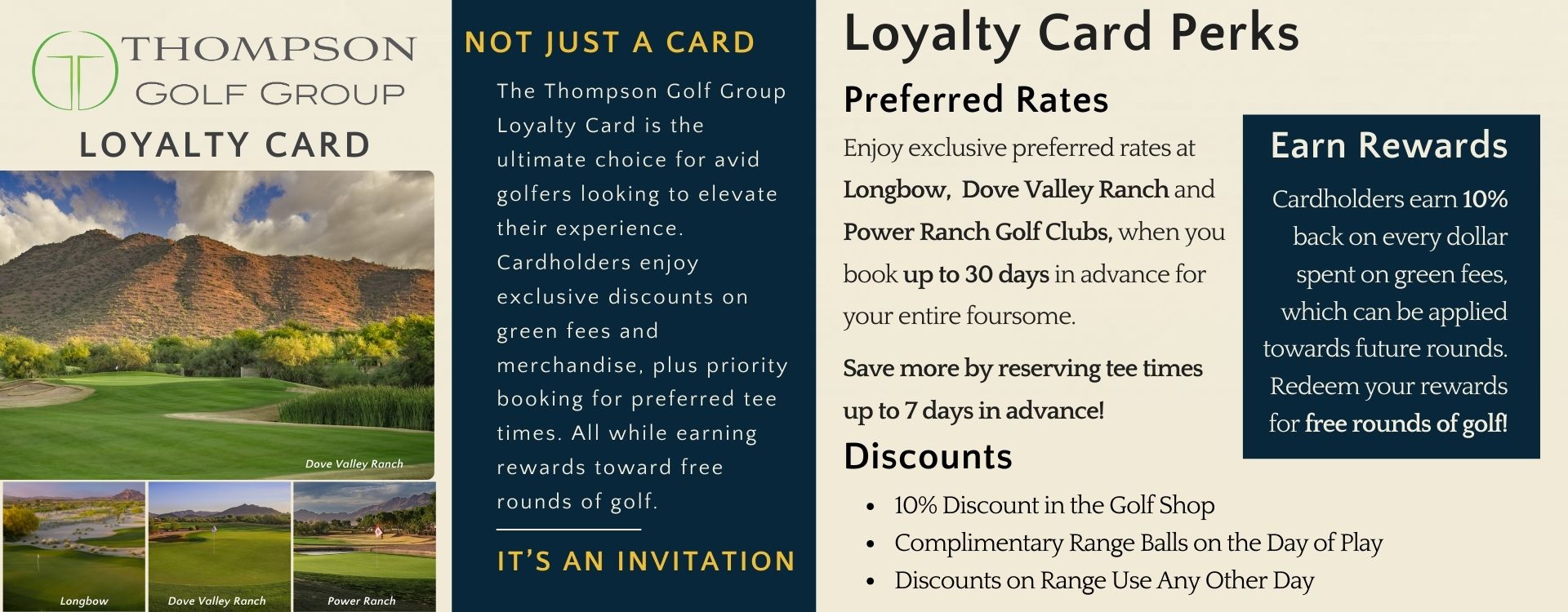 TGG Loyalty Card Flyer 2024