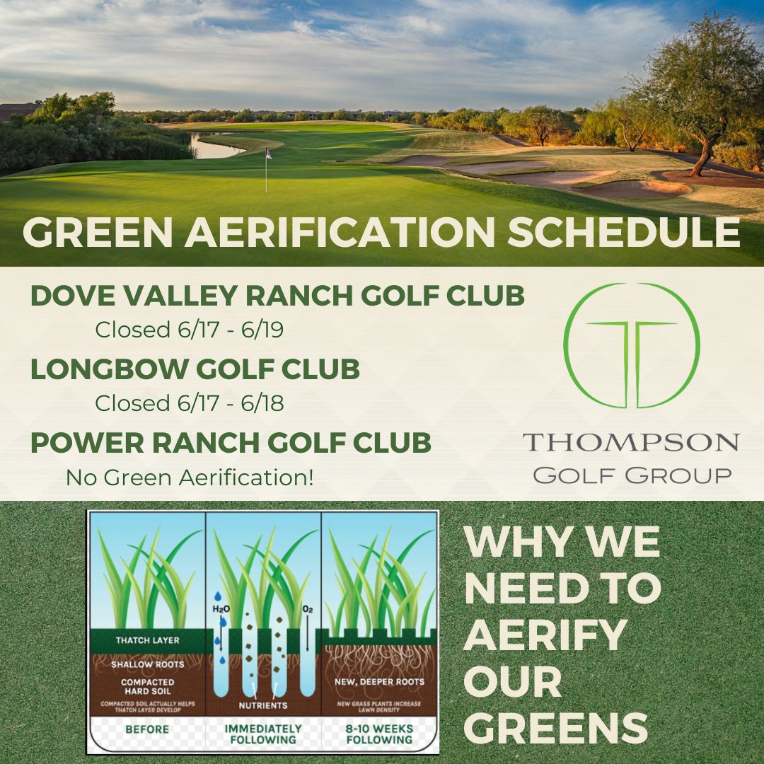 Green Aerification Schedule